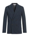 Stilosophy Man Blazer Navy Size 42 Polyester, Viscose, Elastane