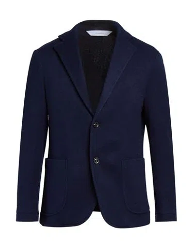 Stilosophy Man Blazer Navy Size 42 Rayon, Polyester, Polyamide In Blue