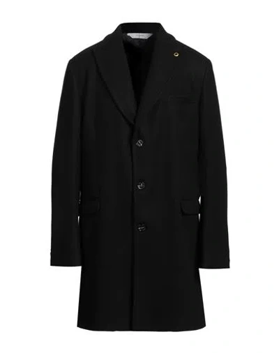 Stilosophy Man Coat Black Size 46 Polyester In Black