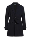 Stilosophy Man Coat Navy Size 44 Polyester In Black