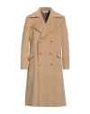 Stilosophy Man Coat Sand Size L Polyester, Viscose In Brown