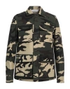 Stilosophy Man Jacket Dark Green Size 44 Cotton