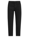 Stilosophy Man Jeans Black Size 40 Cotton