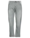 Stilosophy Man Jeans Grey Size 28 Cotton, Elastane In Grey