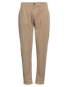 Stilosophy Man Pants Beige Size 34 Cotton, Elastane