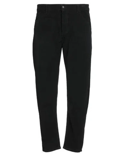 Stilosophy Man Pants Black Size 38 Cotton