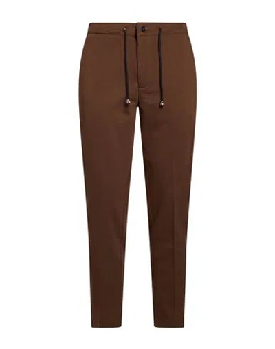 Stilosophy Man Pants Brown Size Xl Cotton