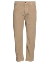 Stilosophy Man Pants Camel Size 38 Cotton In Sand