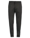 Stilosophy Man Pants Dark Green Size 36 Polyester, Cotton, Elastane