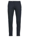 Stilosophy Man Pants Midnight Blue Size 28 Polyester, Elastane In Blue