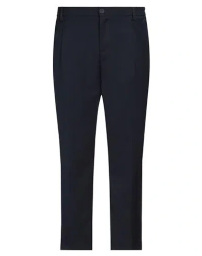 Stilosophy Man Pants Midnight Blue Size 38 Polyester, Rayon, Elastane