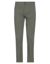 Stilosophy Man Pants Military Green Size 28 Cotton, Elastane