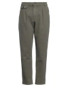 Stilosophy Man Pants Military Green Size 38 Cotton In Green