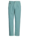 Stilosophy Man Pants Pastel Blue Size 38 Cotton