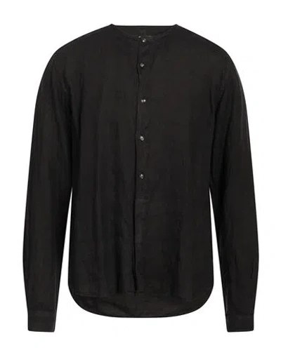 Stilosophy Man Shirt Black Size Xl Linen