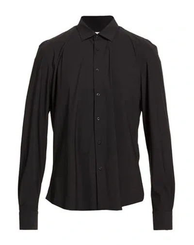 Stilosophy Man Shirt Black Size M Polyamide, Elastane