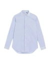 Stilosophy Man Shirt Blue Size M Cotton, Elastane In Blue