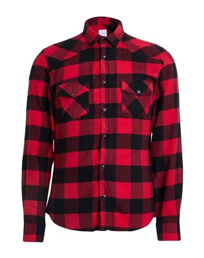 Stilosophy Man Shirt Red Size L Cotton In Red