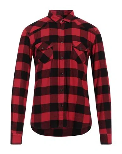 Stilosophy Man Shirt Red Size Xxl Cotton