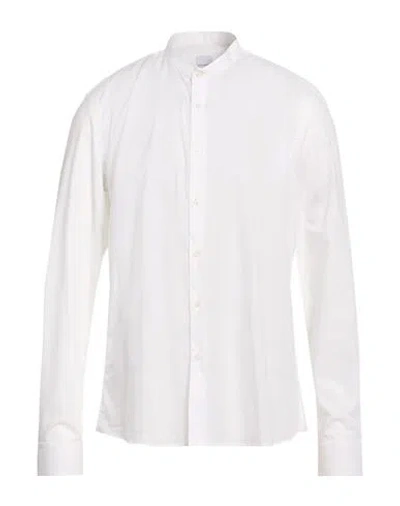 Stilosophy Man Shirt White Size S Cotton, Elastane