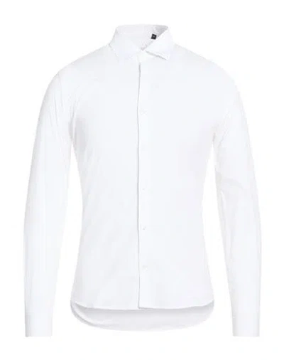 Stilosophy Man Shirt White Size S Cotton, Elastane