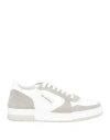 Stilosophy Man Sneakers Light Grey Size 12 Soft Leather In Grey