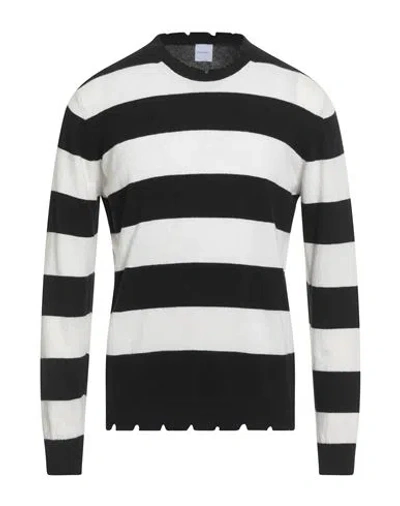 Stilosophy Man Sweater Black Size Xxl Wool, Viscose, Polyamide, Cashmere