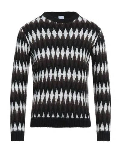 Stilosophy Man Sweater Brown Size Xl Acrylic, Polyamide, Wool, Viscose