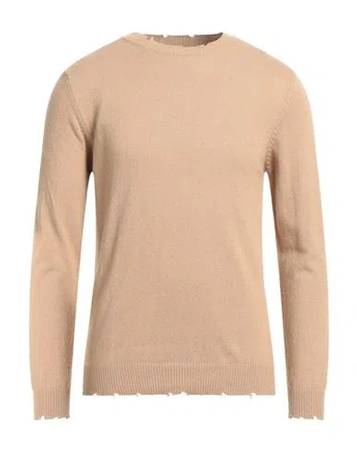 STILOSOPHY STILOSOPHY MAN SWEATER CAMEL SIZE M VISCOSE, WOOL, POLYAMIDE, CASHMERE