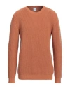 Stilosophy Man Sweater Camel Size Xxl Cotton, Acrylic In Beige
