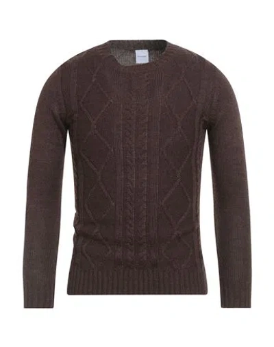 Stilosophy Man Sweater Chocolate Brown Size S Acrylic, Wool, Viscose, Alpaca Wool
