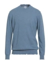 Stilosophy Man Sweater Light Blue Size Xxl Wool, Viscose, Polyamide, Cashmere In Blue
