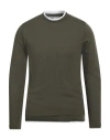 Stilosophy Man Sweater Military Green Size S Acrylic, Wool