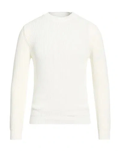 Stilosophy Man Sweater White Size L Cotton