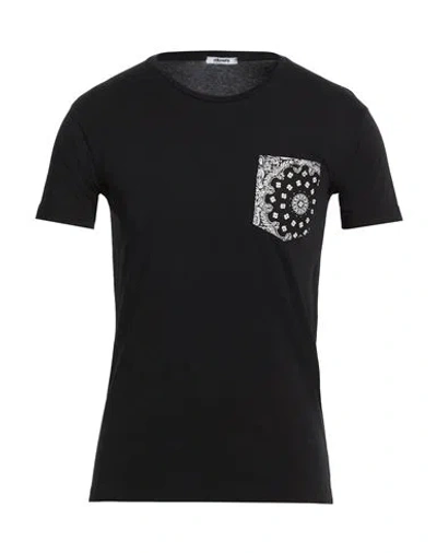 Stilosophy Man T-shirt Black Size S Cotton