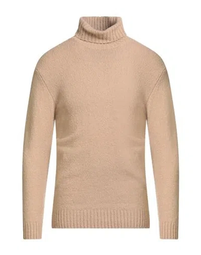 Stilosophy Man Turtleneck Beige Size S Acrylic, Wool, Polyamide, Elastane