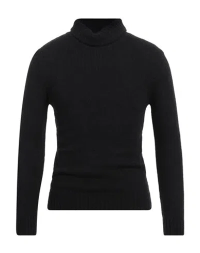 Stilosophy Man Turtleneck Black Size M Acrylic, Wool, Polyamide, Elastane In Black