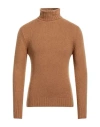 Stilosophy Man Turtleneck Camel Size S Acrylic, Wool, Polyamide, Elastane In Beige
