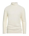 Stilosophy Man Turtleneck Cream Size Xxl Acrylic, Wool, Polyamide, Elastane