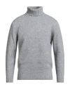 Stilosophy Man Turtleneck Grey Size Xl Acrylic, Wool, Polyamide, Elastane In Gray