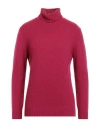 Stilosophy Man Turtleneck Magenta Size Xxl Acrylic, Wool, Polyamide, Elastane In Purple