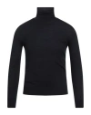 Stilosophy Man Turtleneck Midnight Blue Size S Merino Wool, Acrylic In Blue