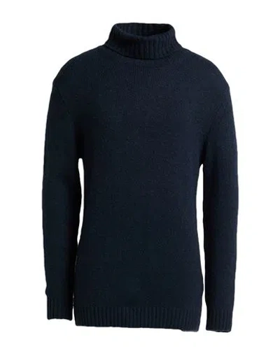Stilosophy Man Turtleneck Midnight Blue Size Xxl Acrylic, Wool, Polyamide, Elastane