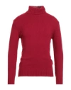 Stilosophy Man Turtleneck Red Size M Acrylic, Wool, Polyamide, Elastane