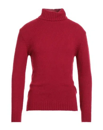 Stilosophy Man Turtleneck Red Size M Acrylic, Wool, Polyamide, Elastane