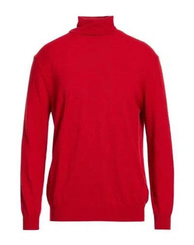 Stilosophy Man Turtleneck Red Size Xxl Wool, Viscose, Polyamide, Cashmere
