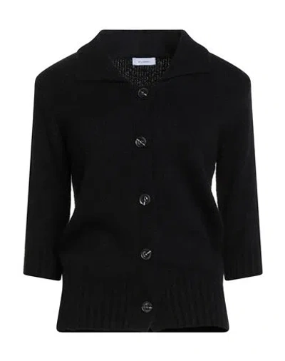 Stilosophy Woman Cardigan Black Size L Acrylic, Wool, Polyamide, Elastane