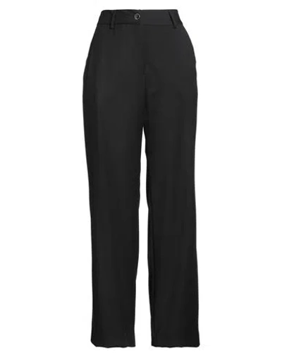 Stilosophy Woman Pants Black Size S Polyester, Viscose, Elastane