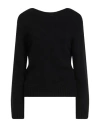 Stilosophy Woman Sweater Black Size M Acrylic, Wool, Polyamide, Elastane