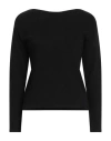 Stilosophy Woman Sweater Black Size M Wool, Viscose, Polyamide, Cashmere In Black